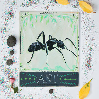 Animal Totem original painting - Ant