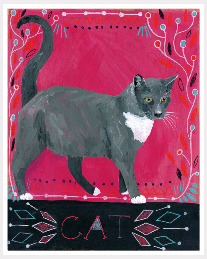Animal Totem Print - Cat