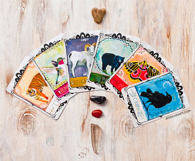 INTRODUCING MY ANIMAL ALLIES ORACLE CARDS (!!)