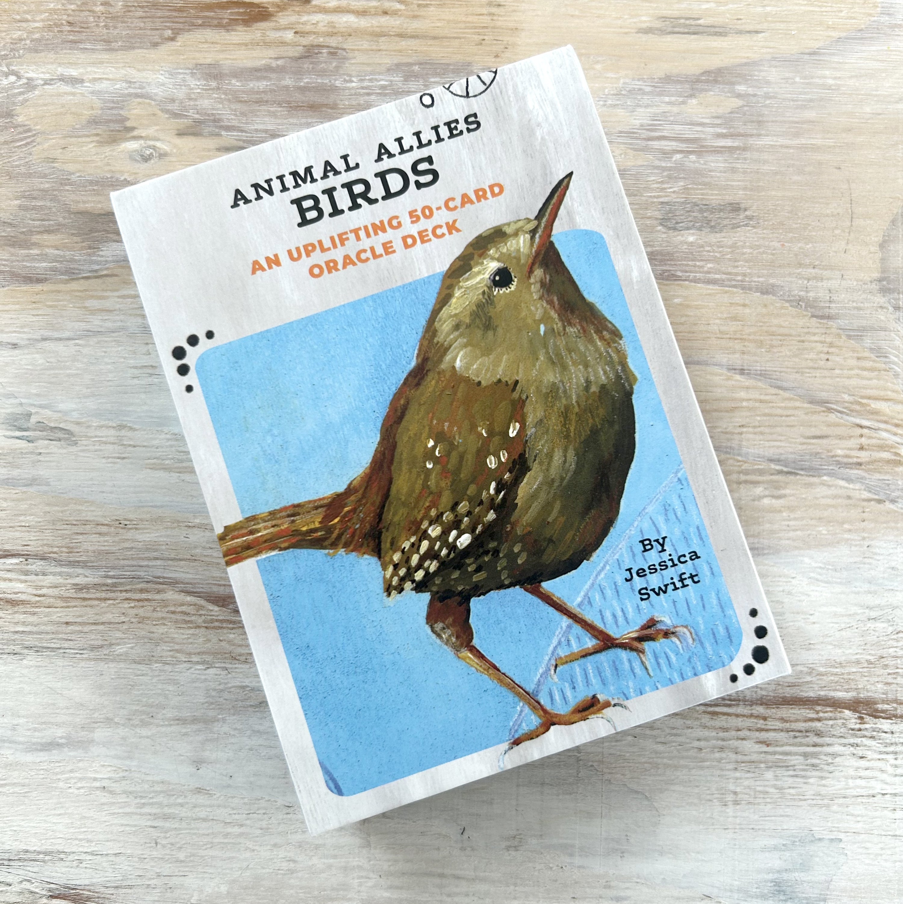 Em & Friends Animal Allies Oracle Deck By Jessica Swift – 50-Card Deck With 56-Page Guidebook, Magnetic Closure