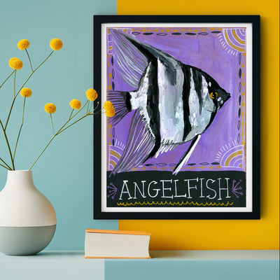 Animal Totem Print - Angelfish