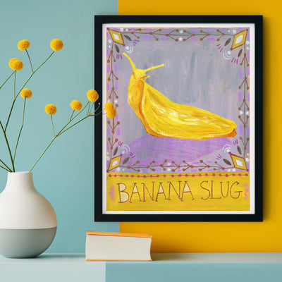 Animal Totem Print - Banana Slug