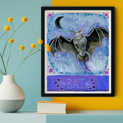 Animal Totem Print - Bat