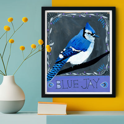 Animal Totem Print - Blue Jay