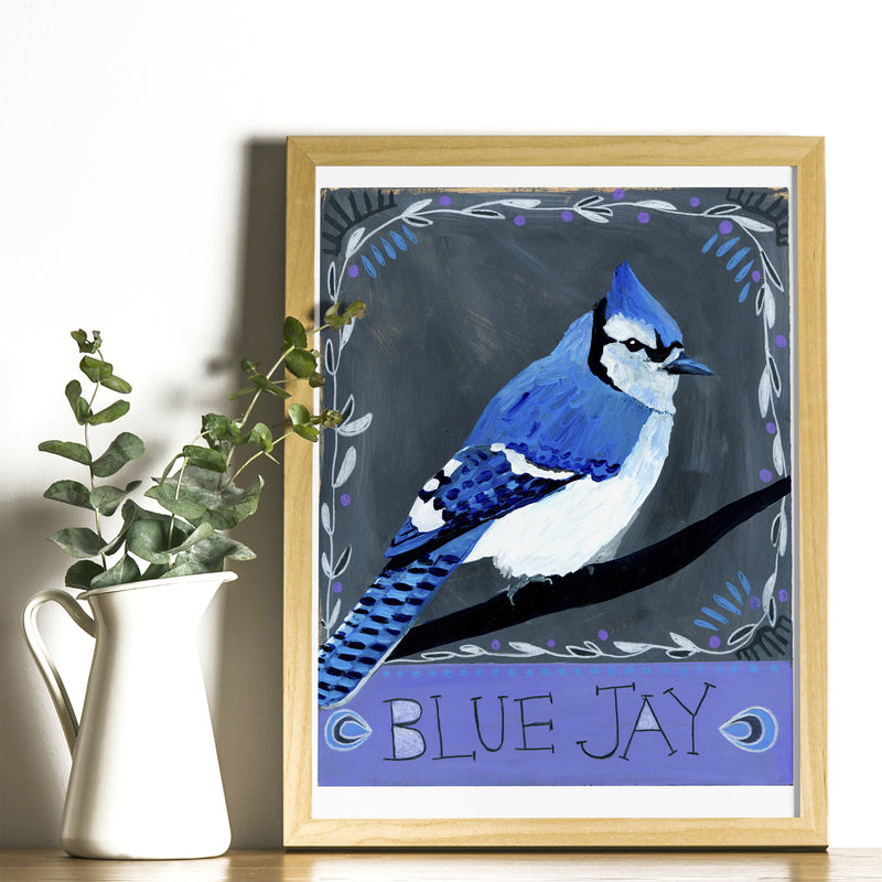 Animal Totem Print - Blue Jay