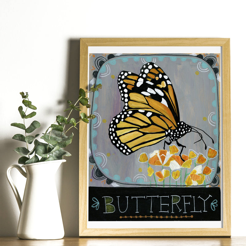 Animal Totem Print - Butterfly 2