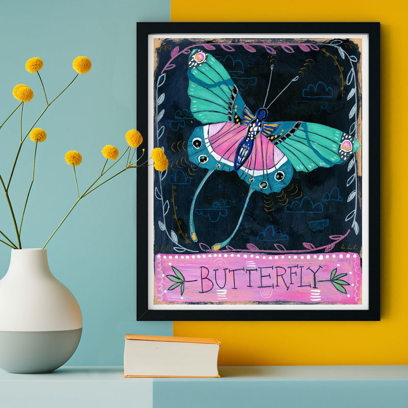 Animal Totem Print - Butterfly