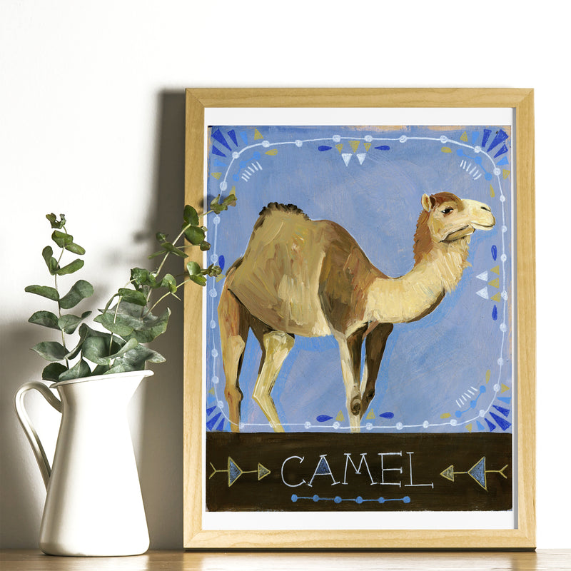 Animal Totem Print - Camel