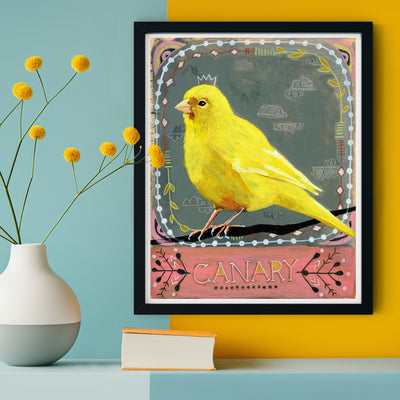 Animal Totem Print - Canary