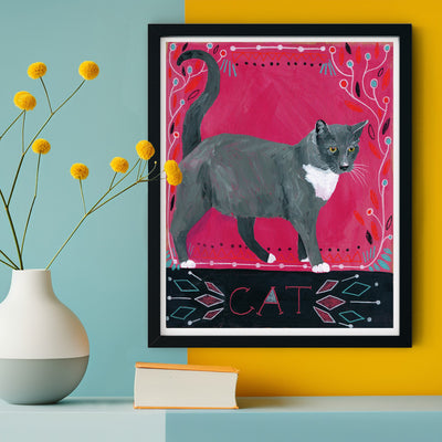 Animal Totem Print - Cat