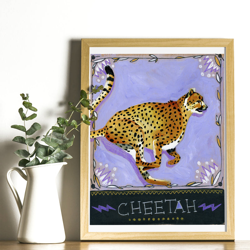 Animal Totem Print - Cheetah