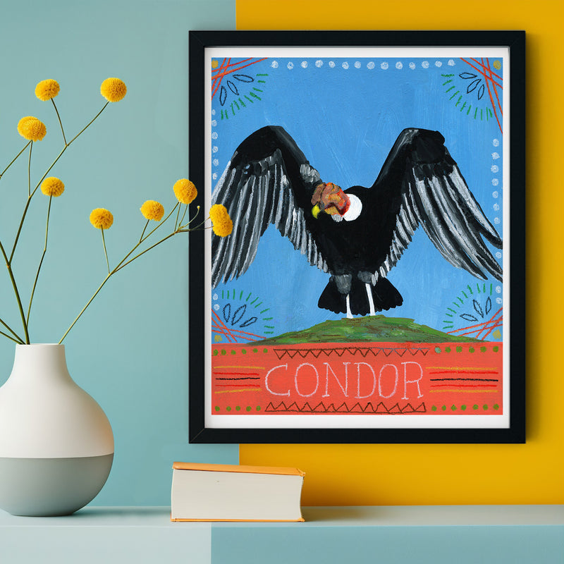 Animal Totem Print - Condor