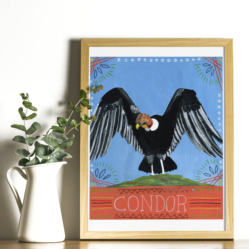 Animal Totem Print - Condor