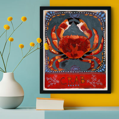 Animal Totem Print - Crab