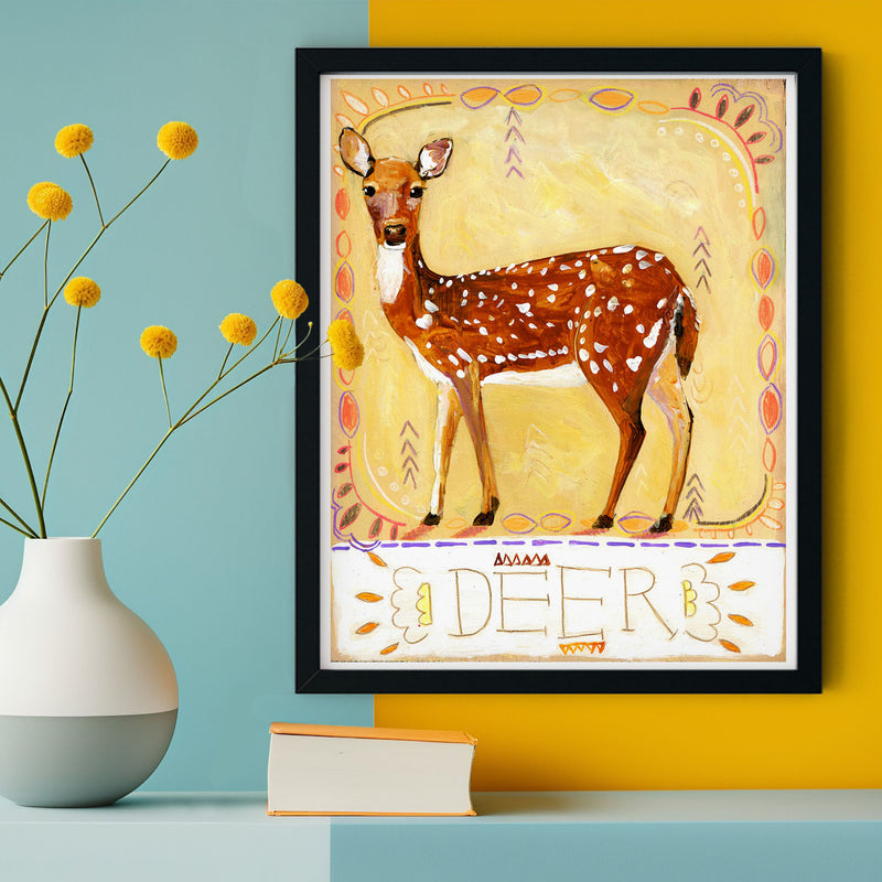 Animal Totem Print - Deer