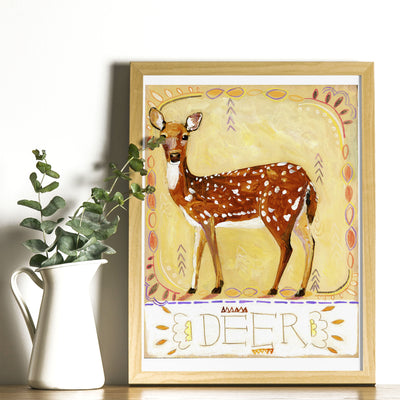 Animal Totem Print - Deer