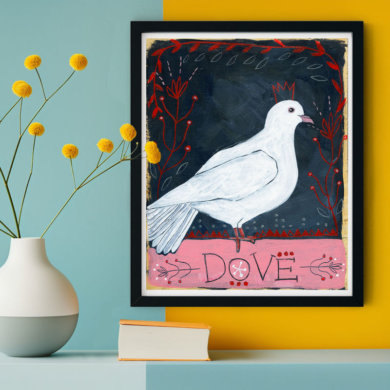 Animal Totem Print - Dove