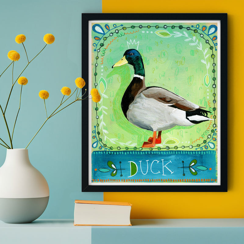 Animal Totem Print - Duck