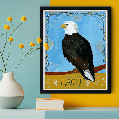 Animal Totem Print - Eagle