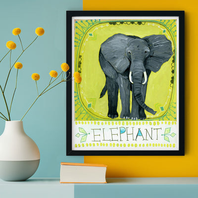 Animal Totem Print - Elephant