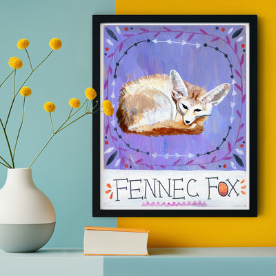 Animal Totem Print - Fennec Fox