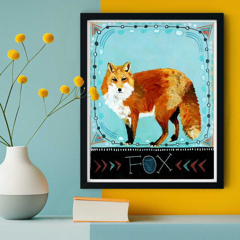 Animal Totem Print - Fox