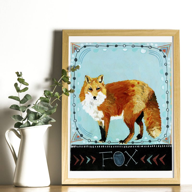 Animal Totem Print - Fox