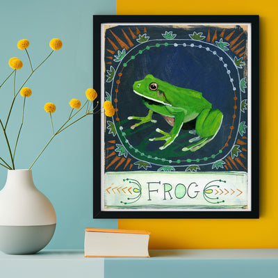 Animal Totem Print - Frog