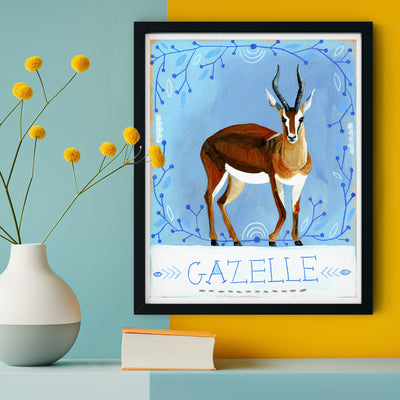 Animal Totem Print - Gazelle