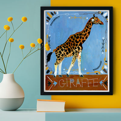 Animal Totem Print - Giraffe