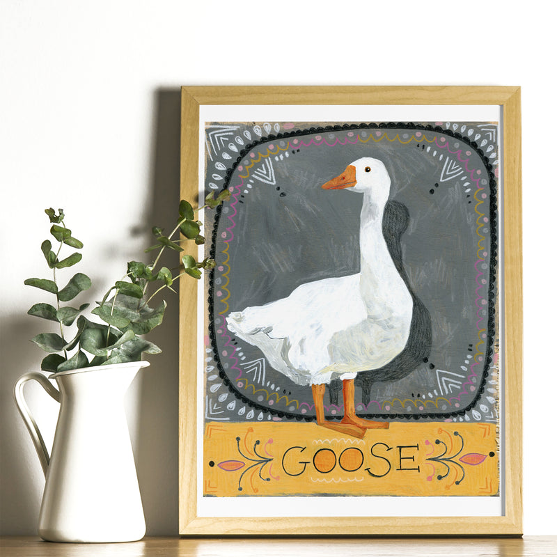 Animal Totem Print - Goose