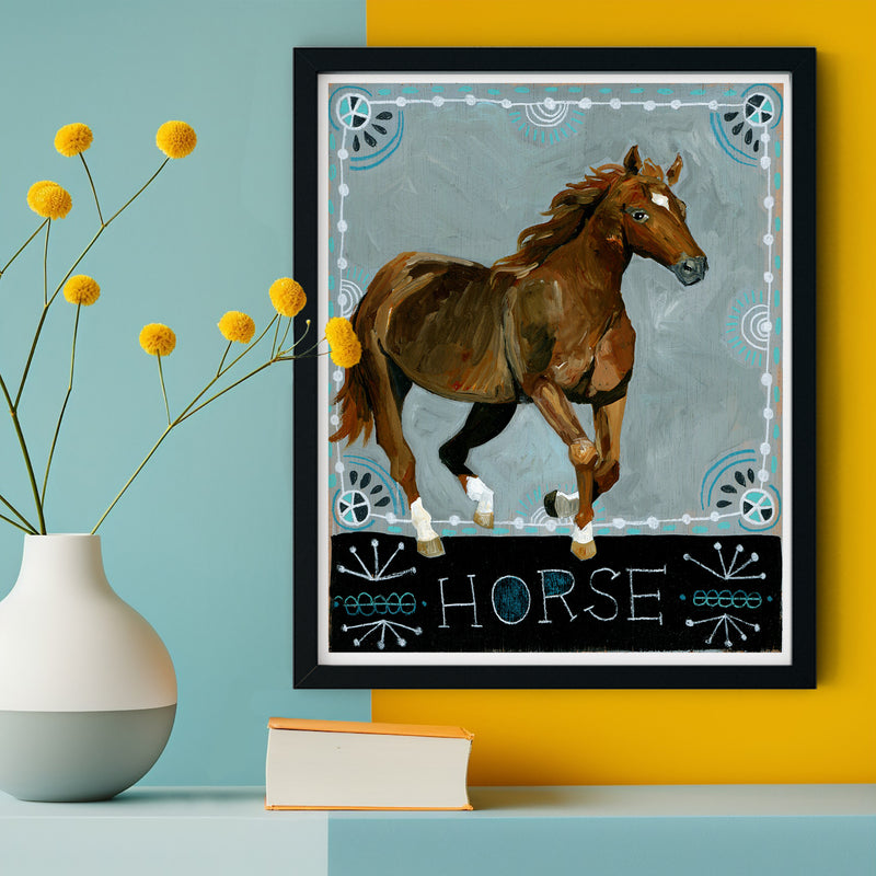 Animal Totem Print - Horse