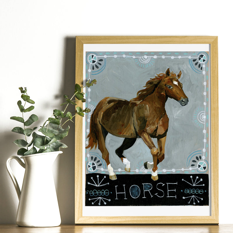 Animal Totem Print - Horse