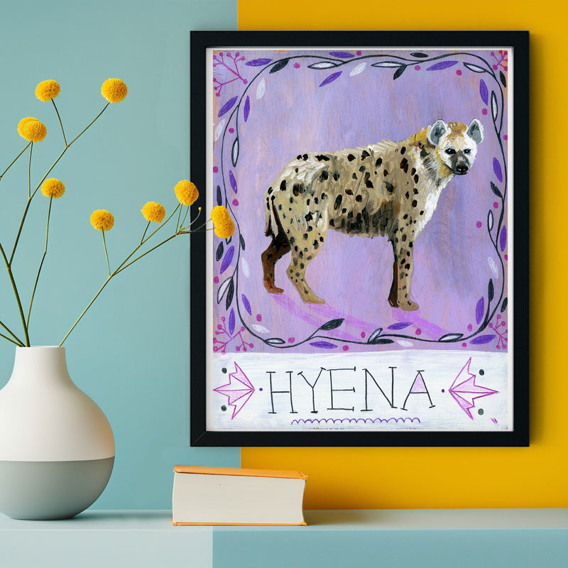 Animal Totem Print - Hyena