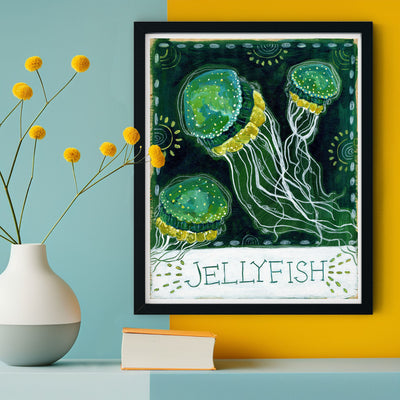 Animal Totem Print - Jellyfish