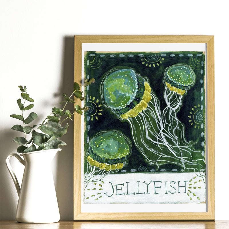 Animal Totem Print - Jellyfish