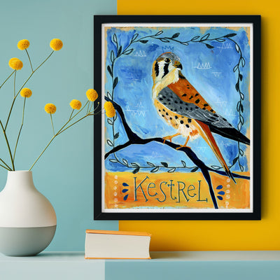 Animal Totem Print - Kestrel