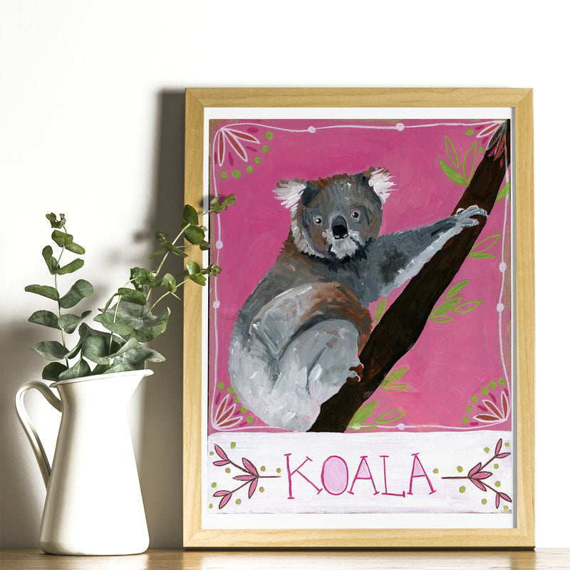 Animal Totem Print - Koala