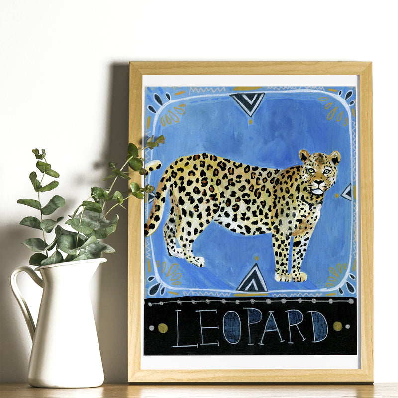 Animal Totem Print - Leopard