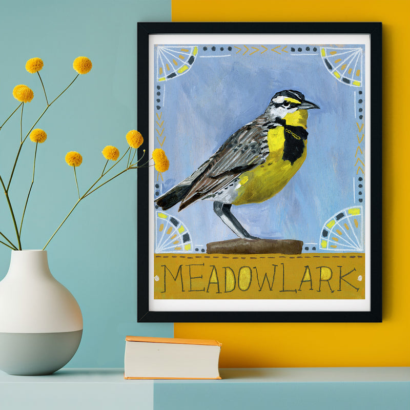 Animal Totem Print - Meadowlark