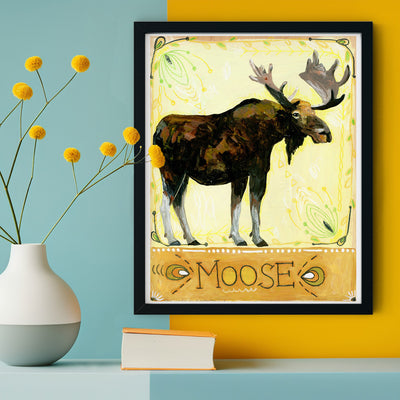 Animal Totem Print - Moose