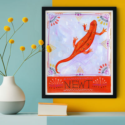 Animal Totem Print - Newt