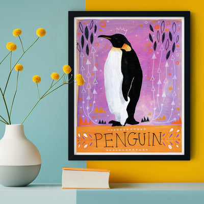 Animal Totem Print - Penguin