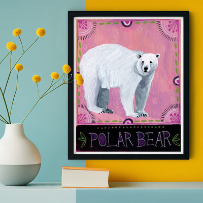 Animal Totem Print - Polar Bear