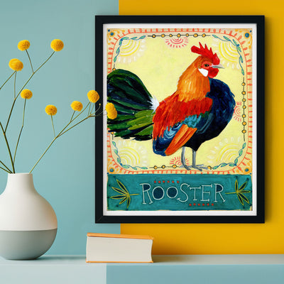 Animal Totem Print - Rooster