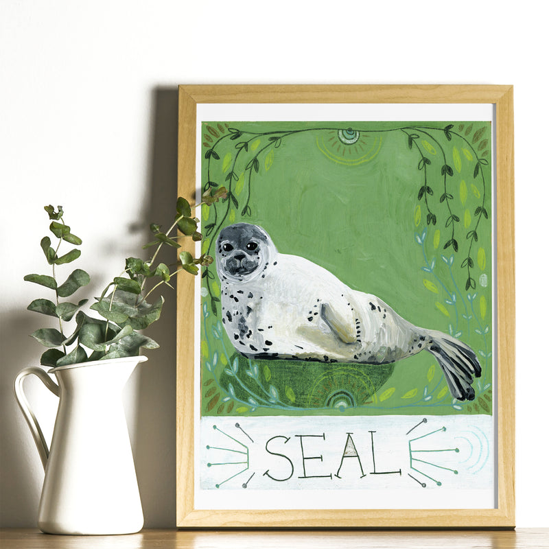 Animal Totem Print - Seal