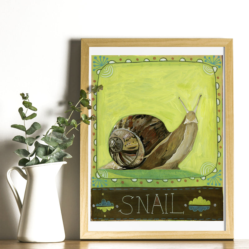 Animal Totem Print - Snail