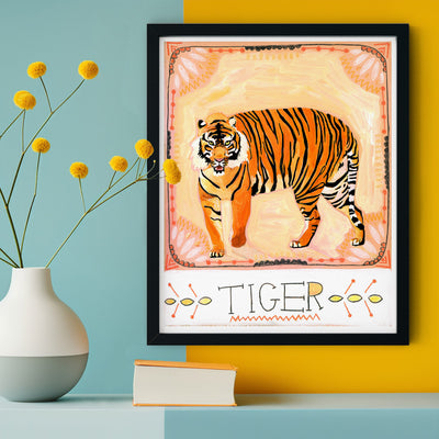 Animal Totem Print - Tiger