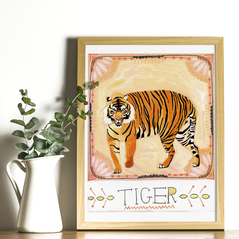 Animal Totem Print - Tiger