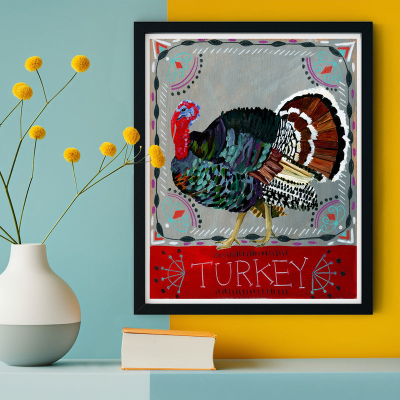 Animal Totem Print - Turkey